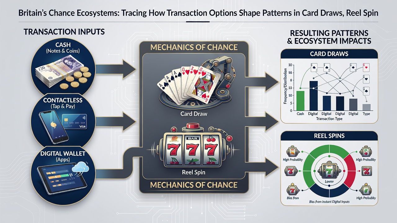 Detailed view of reel spin and ticket draw activity shaped by various transaction choices