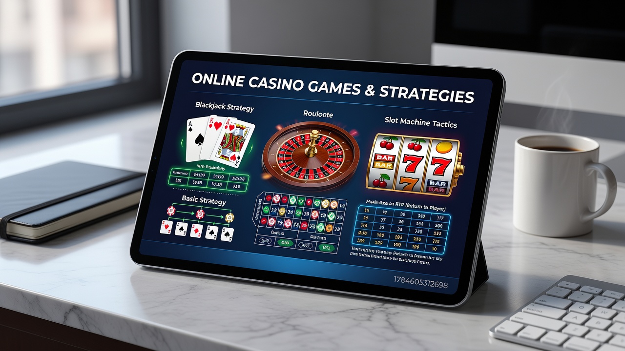 Strategic gameplay elements shown through digital interfaces for blackjack and roulette sessions