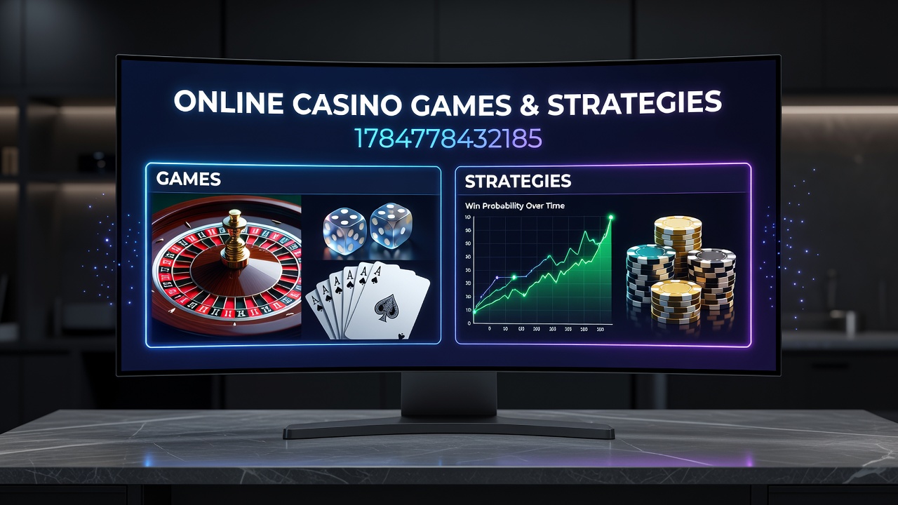 Overview of online casino game interfaces showing slots and table games